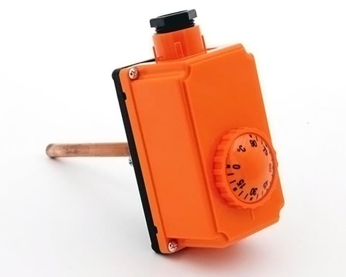 Welko - Welko 0-90°C Kazan Termostatı - Çift Kontaklı