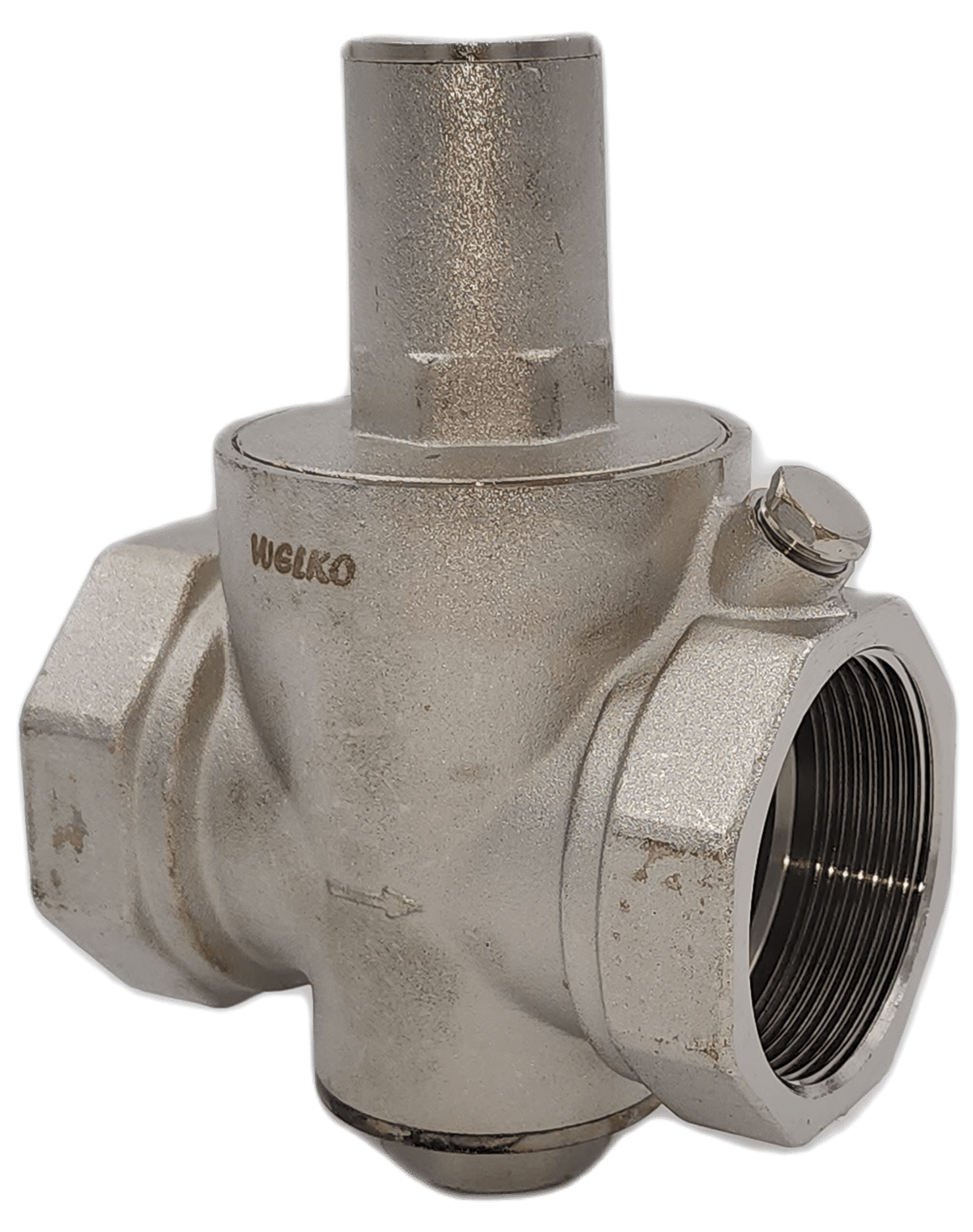 Welko - Welko 1.1/4'' Basınç Düşürücü, Basınç Regülatörü Manometresiz 16 Bar