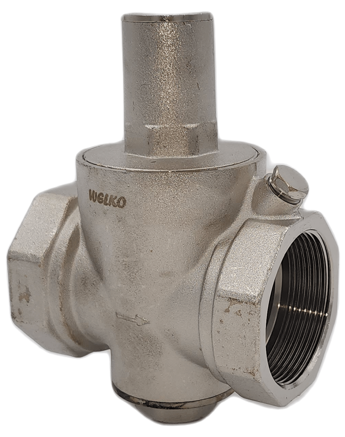 Welko - Welko 1.1/4'' Basınç Düşürücü, Basınç Regülatörü Manometresiz 16 Bar