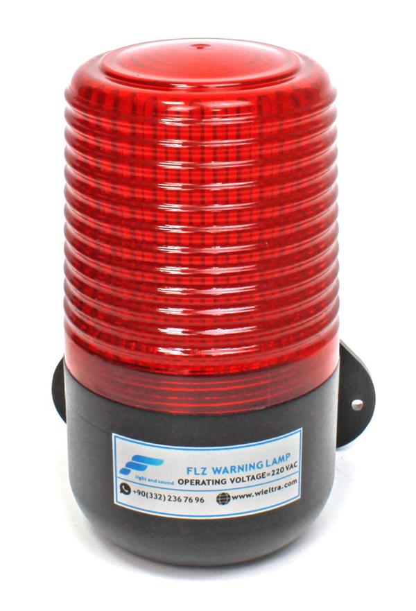 Wieltra - Vinç İkaz Sireni Sesli ve Işıklı 220 Volt, İkaz Lambası