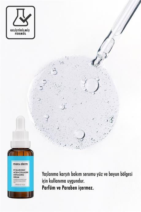 Hyalüronik Asit & Kolajen Cilt Bakım Serumu 30 ml