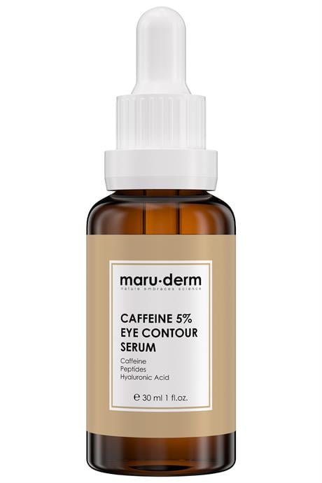 Maruderm Caffeine %5 + Peptides + Hyalüronik Asit Göz Çevresi Serumu 30 ml