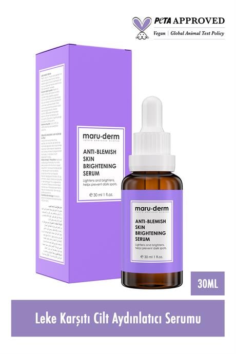 Maruderm Leke Karşıtı Ve Beyazlatıcı Cilt Bakım Serumu 30 ml