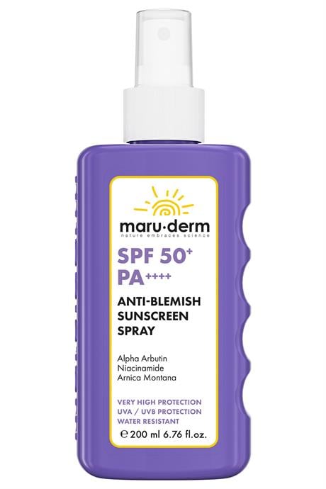 Maruderm SPF 50+ Leke Karşıtı Sprey Güneş Kremi 200 ML