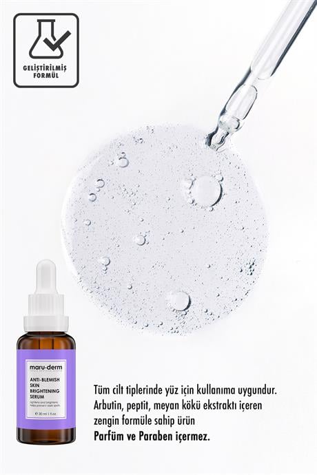 Maruderm Leke Karşıtı Ve Beyazlatıcı Cilt Bakım Serumu 30 ml