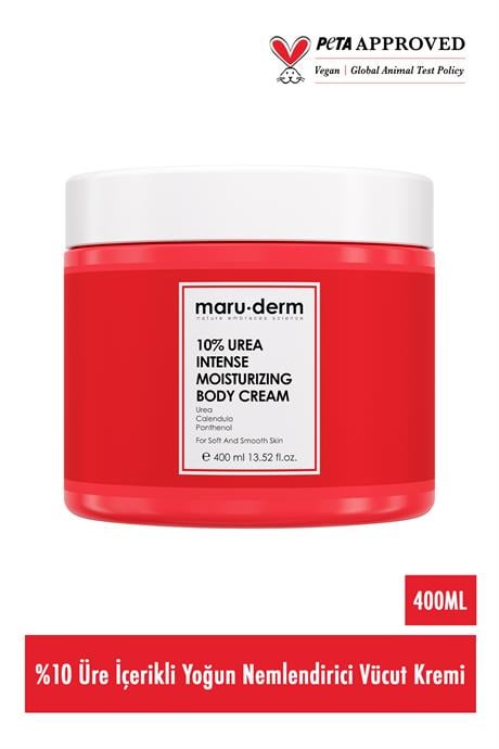 Maruderm Urea (Üre) Vücut Kremi | Üre + Calendula + Panthenol 400 ML
