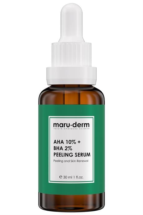 Aha %10 + Bha %2 Leke Karşıtı & Cilt Tonu Eşitleyici Peeling Maske Cilt Bakım Serumu 30 Ml