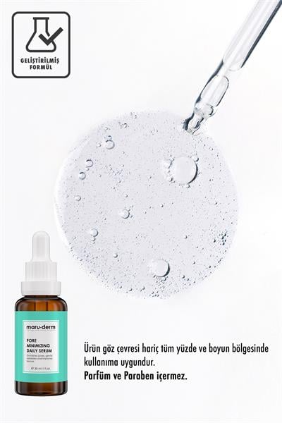 Gözenek Sıkılaştırıcı Bha Ve Peptid Cilt Bakım Serumu 30 Ml