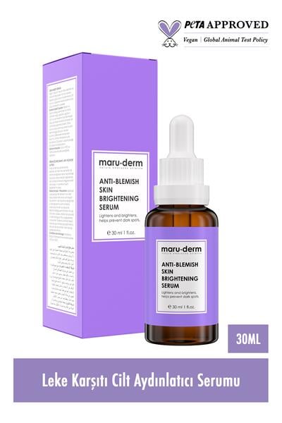 Maruderm Leke Karşıtı Ve Beyazlatıcı Cilt Bakım Serumu 30 ml
