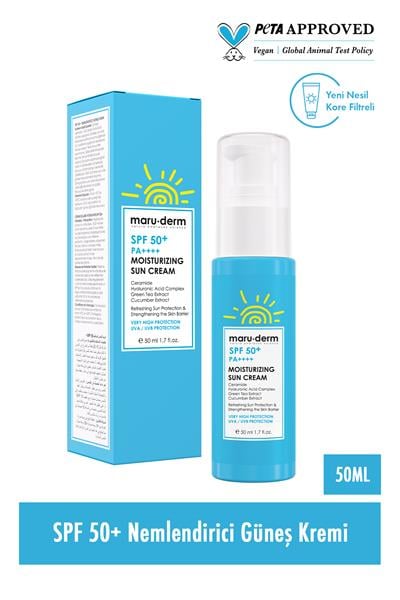 Güneş Kremi | SPF 50+ Nemlendirici Güneş Kremi 50 ML | Yeni Nesil Kore Filtreleri