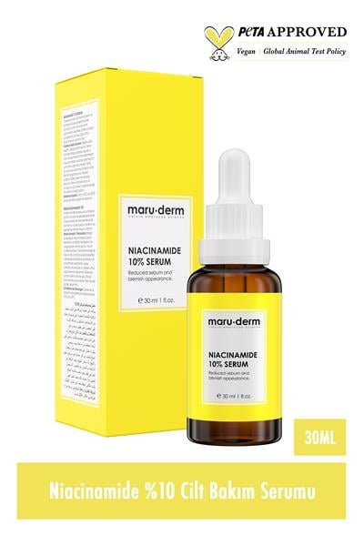 Niacinamide %10 + Hyalüronik Asit + Panthenol Cilt Bakım Serumu 30 Ml
