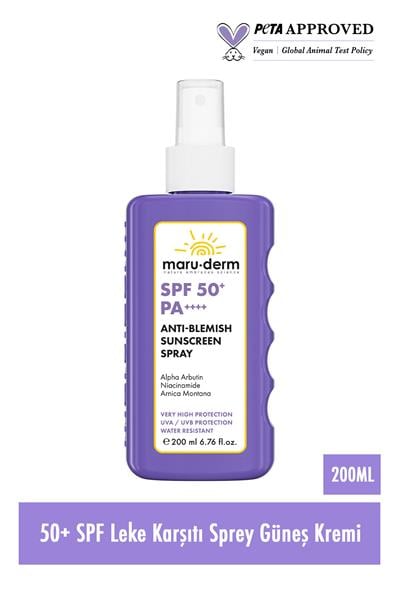 Maruderm SPF 50+ Leke Karşıtı Sprey Güneş Kremi 200 ML