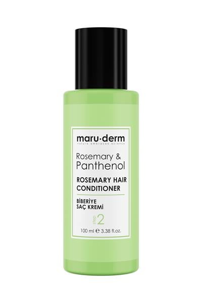 Maruderm Biberiye Saç Bakım Kremi 100 ML | Tüm Saç Tipleri | Vegan