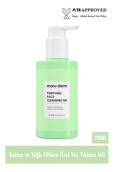 Maruderm Karma Ve Yağlı Ciltlere Özel Salisilik Asit Yüz Temizleme Jeli 200 ml