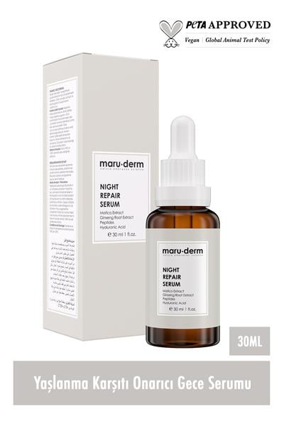 Maruderm Night Repair Gece Onarıcı Cilt Bakım Serumu 30 Ml