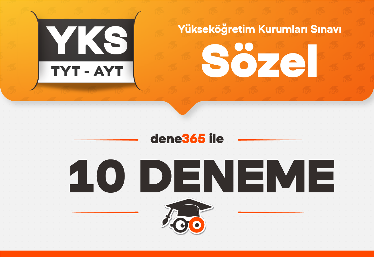 Dene365 ile YKS Sözel 5 Deneme