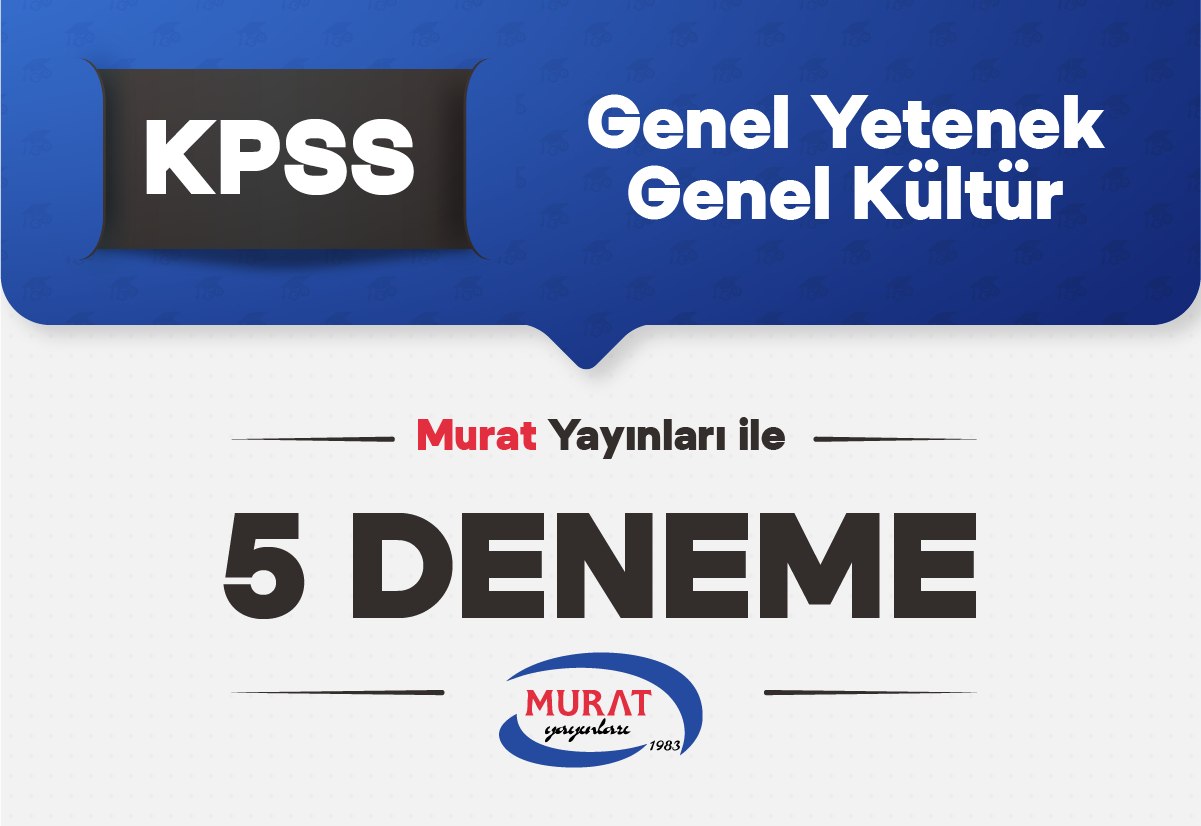 Murat Yayınları ile GY - GK 5 Deneme