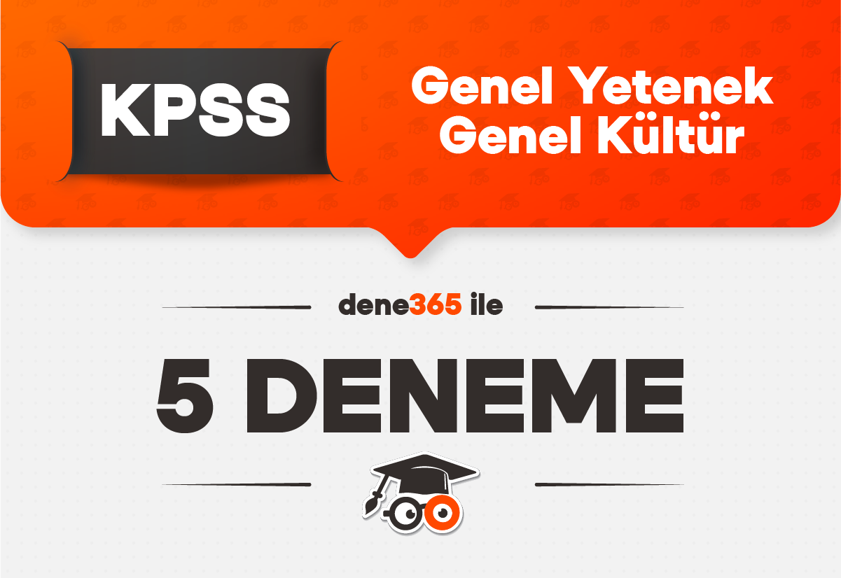 Dene365 ile GY - GK 5 Deneme