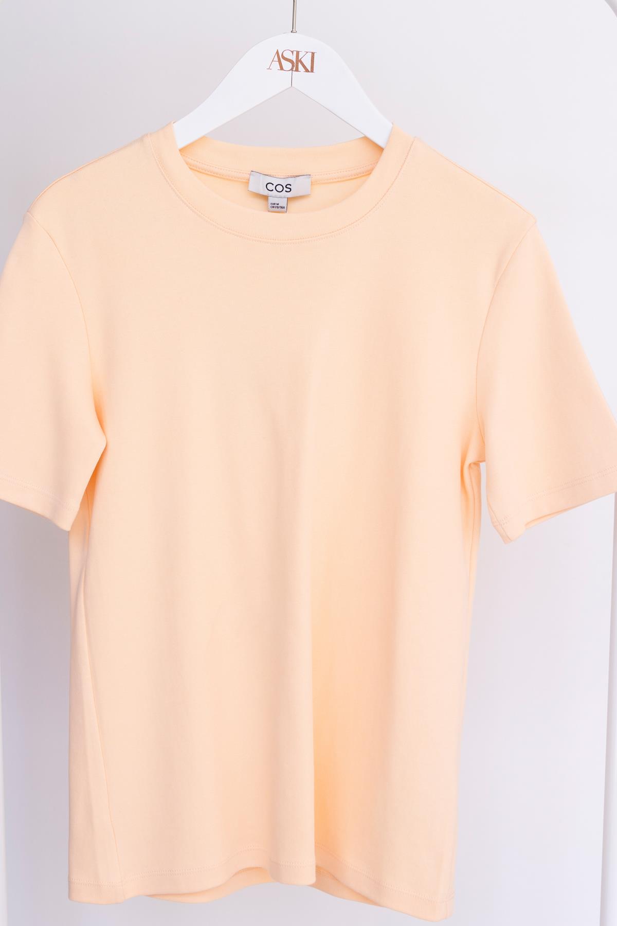 Somon Koton Kumaş Bisiklet Yaka Basic T-Shirt