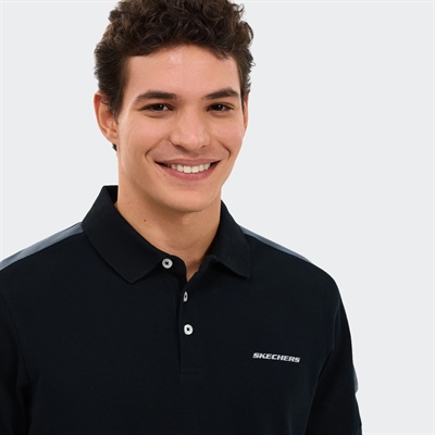 M Color Block Detail Polo