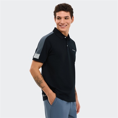 M Color Block Detail Polo