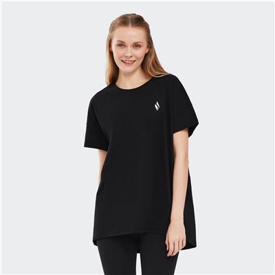 W Crew Neck Graphic Tee Shirt