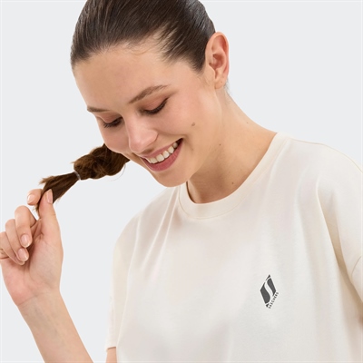 W Crew Neck Graphic Tee T-Shirt