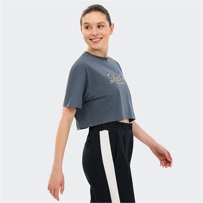 W Crop Graphic T-Shirt