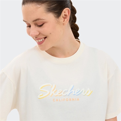 W Crop Graphic T-Shirt