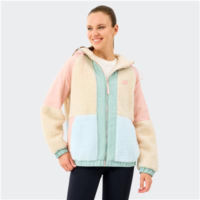 W Outdoor Fleece Ful Zip Sherpa