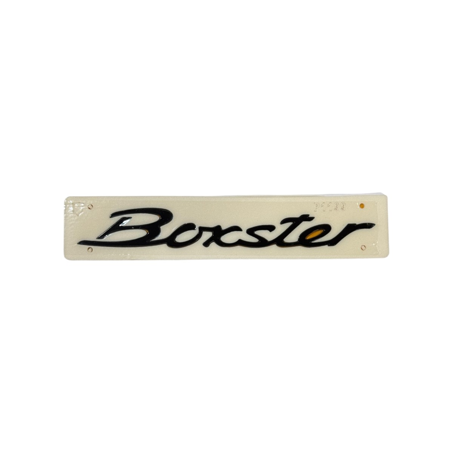 Porsche Boxster Yazı Büyük Siyah Yapıştırma