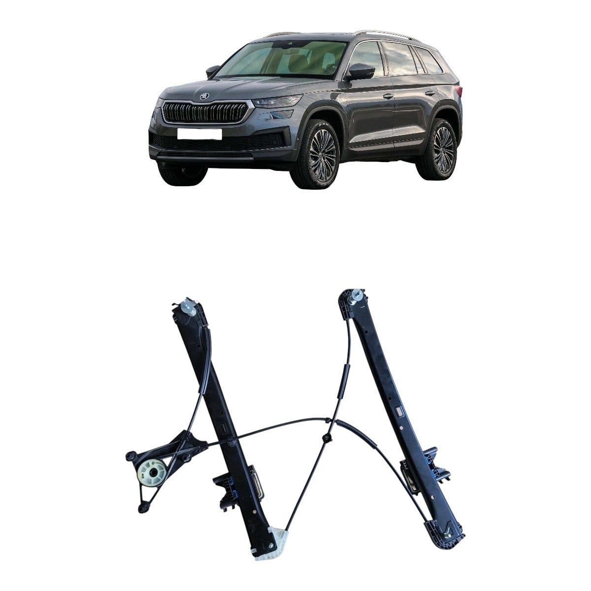 Kodiaq Sağ Ön Kapı Cam Mekanizması 2018-2023 56G837462