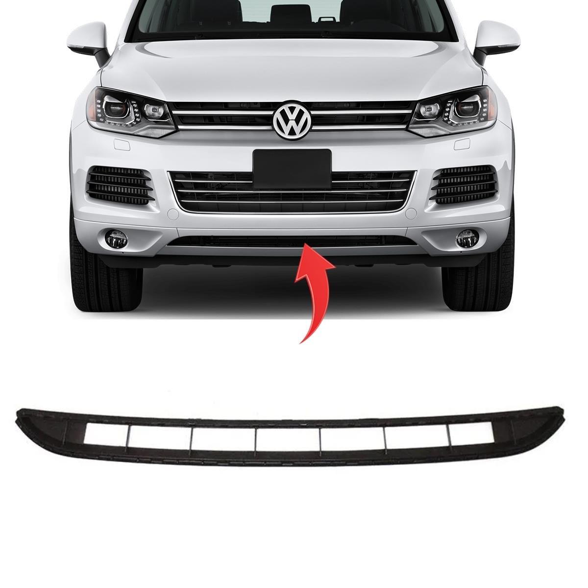 Vw Touareg Ön Spoyler Alt Izgara 2011-2014 7P6853673 9B9