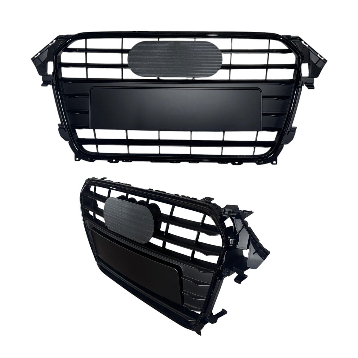 Audi A4 Ön Panjur Siyah-Krom Çerçeve Sensörsüz 2012-2015 8K0853651E