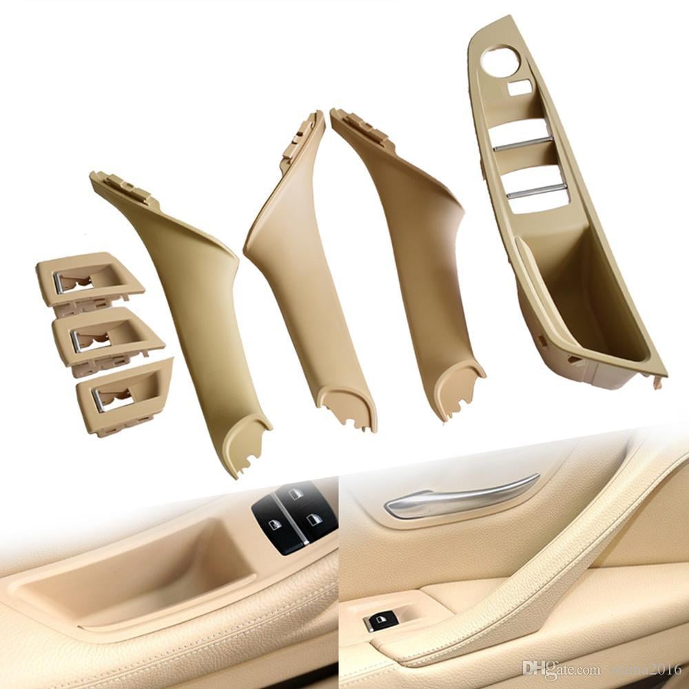 Bmw 5 Serisi F10 Bej Kapı Tutamak+Ayna Düğme Seti Düz Ayna 2011-2017