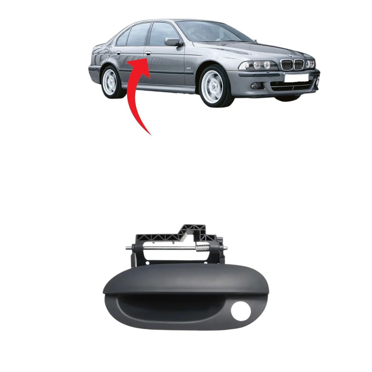 Bmw E39 Dış Kapı Kolu Ön Sağ 1995-2004 51218245462