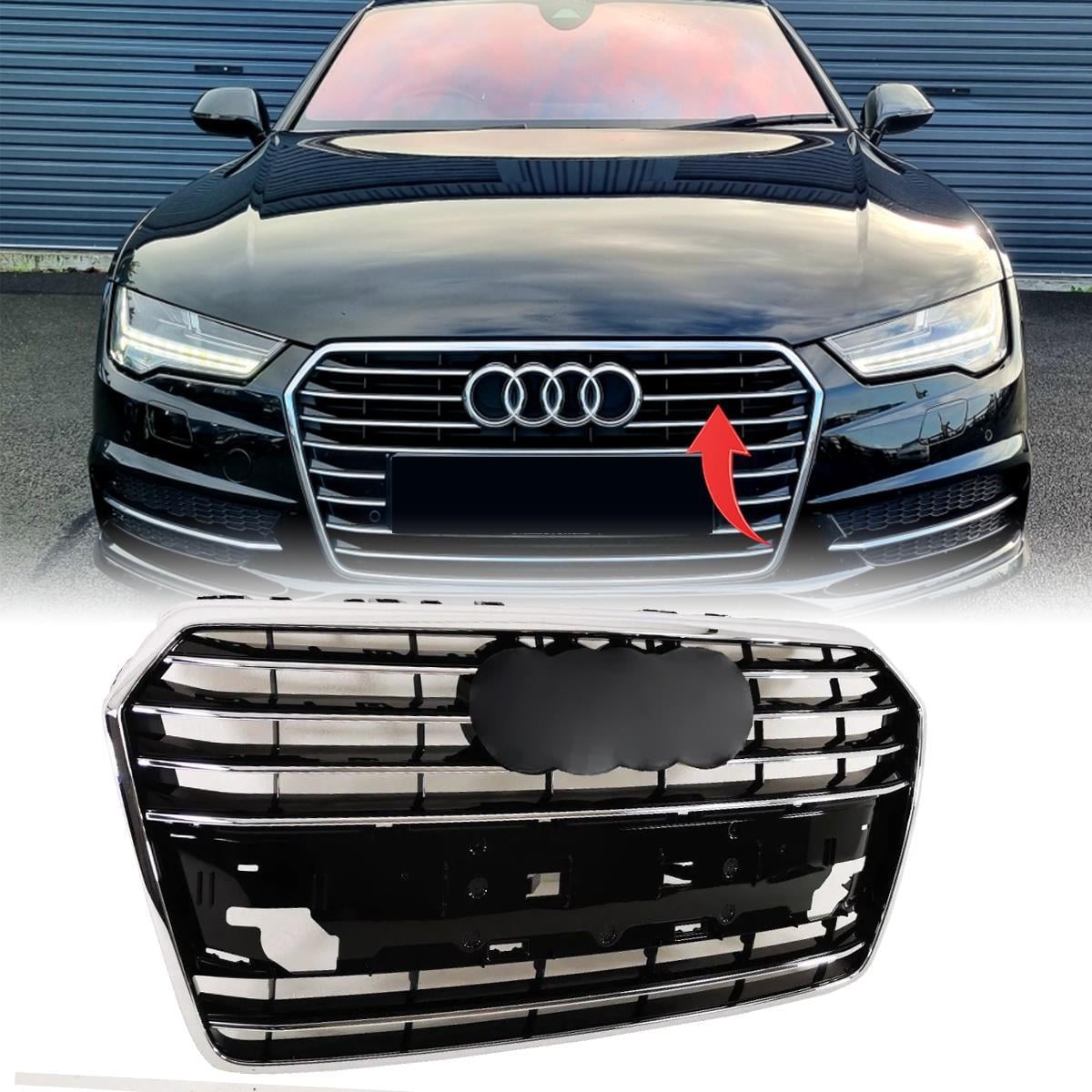 Audi A7 Sline Ön Panjur Kromlu 2015-2018 4G8853651H