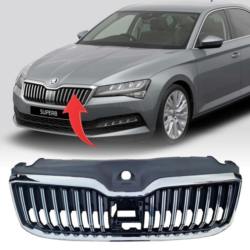 Skoda Superb Ön Panjur Radarlı 2019-2023 3V0853653G FOD/3V0853761B 2ZZ