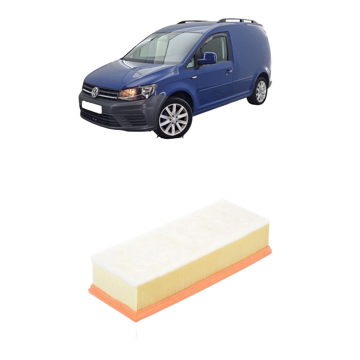 Vw Caddy Hava Filtresi 1.6TDI 2011-2015 1K0129620E