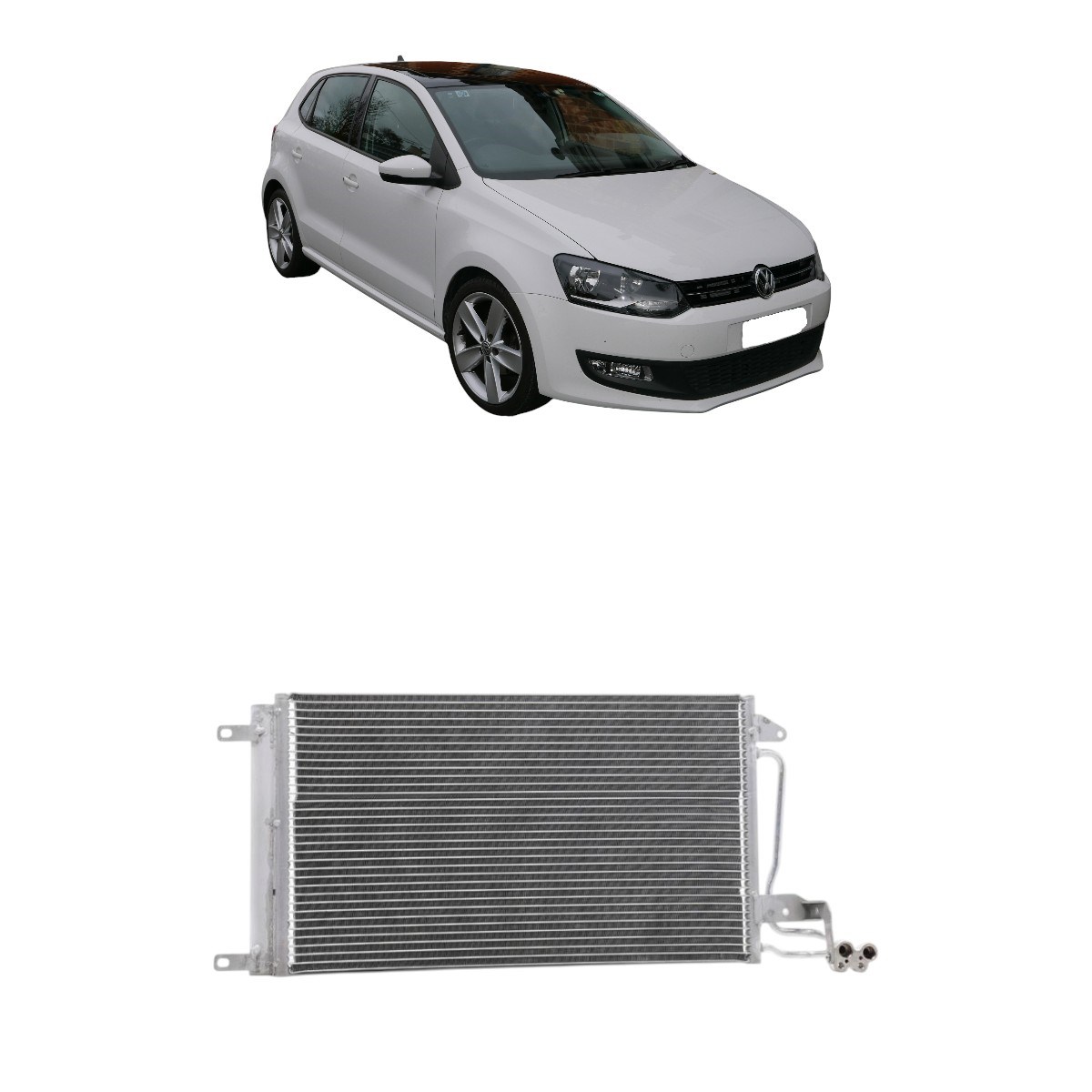 Vw Polo Klima Radyatörü 2009-2017 6R0820411D