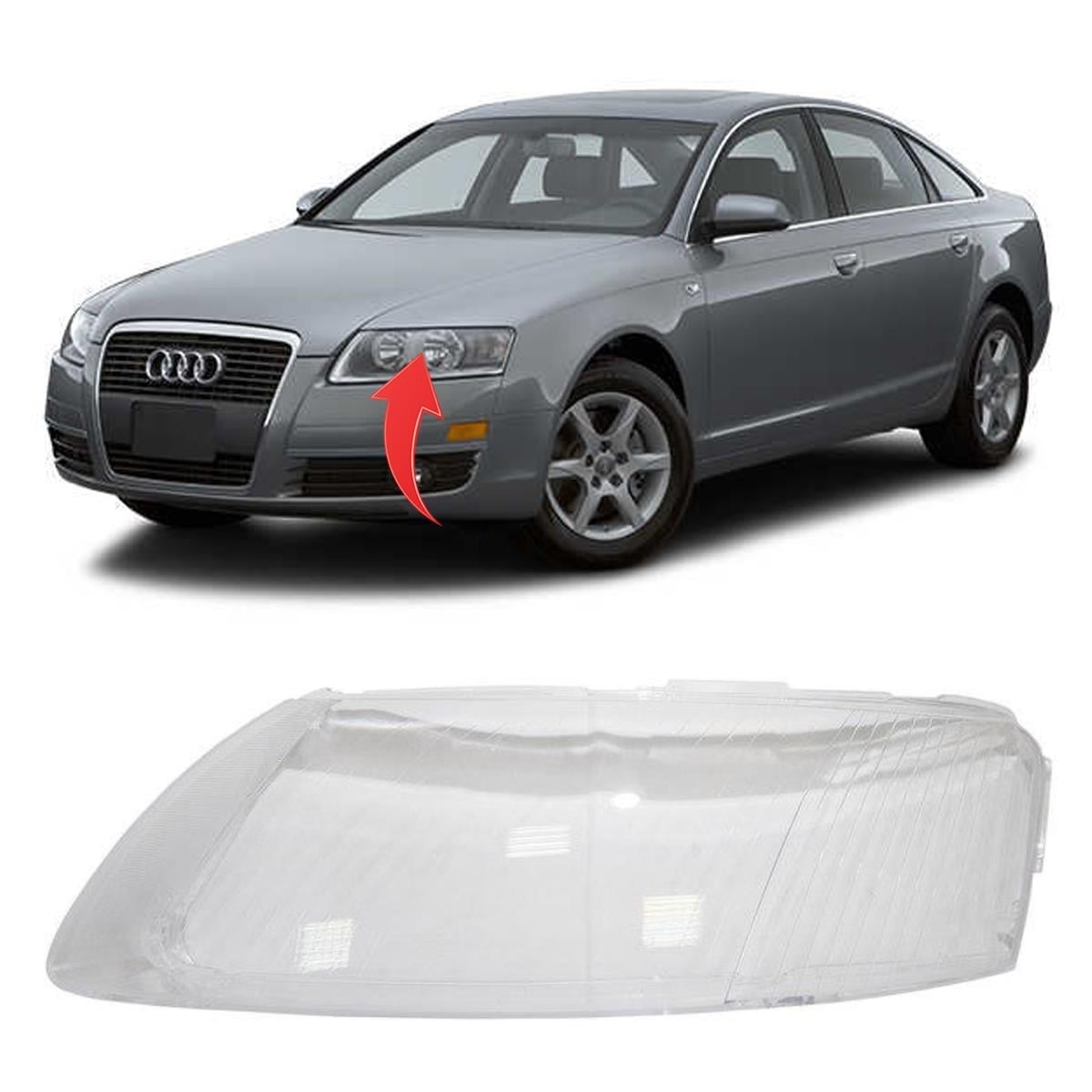 Audi A6 C6 Kasa Sol Far Camı 2006-2011 4F0941003X
