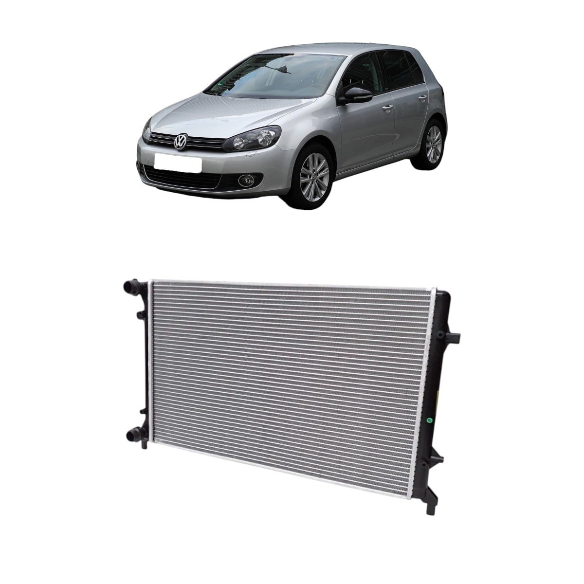 Vw Golf 6 Su Radyatörü 1.6 BSE 2009-2012 1K0121251BR