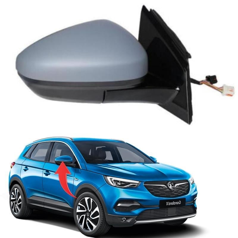 Opel Grandland X Sağ Ayna Elektrikli Isıtmalı Astarlı 7 Pin 2017- 95525543