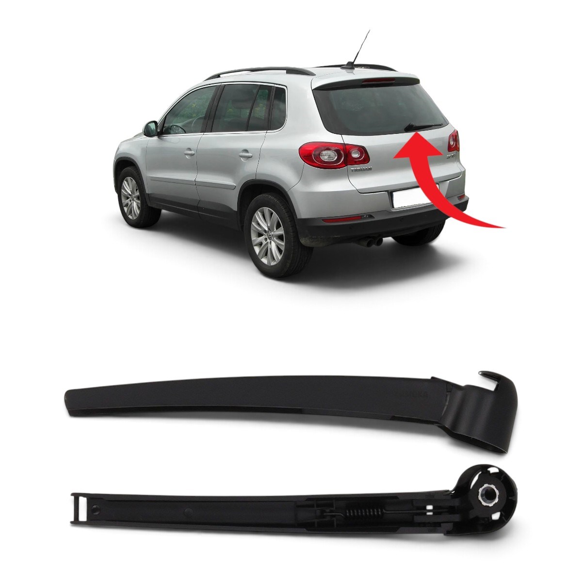 Vw Tiguan Silecek Kol+Kapak 2009-2015 1T0955707C/6Q6955435D