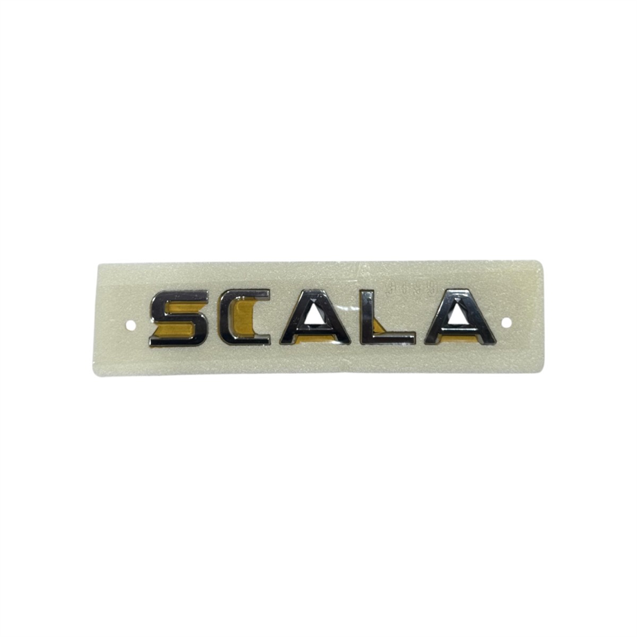 Skoda Scala Yazı Krom 2019-2026 Yapıştırma
