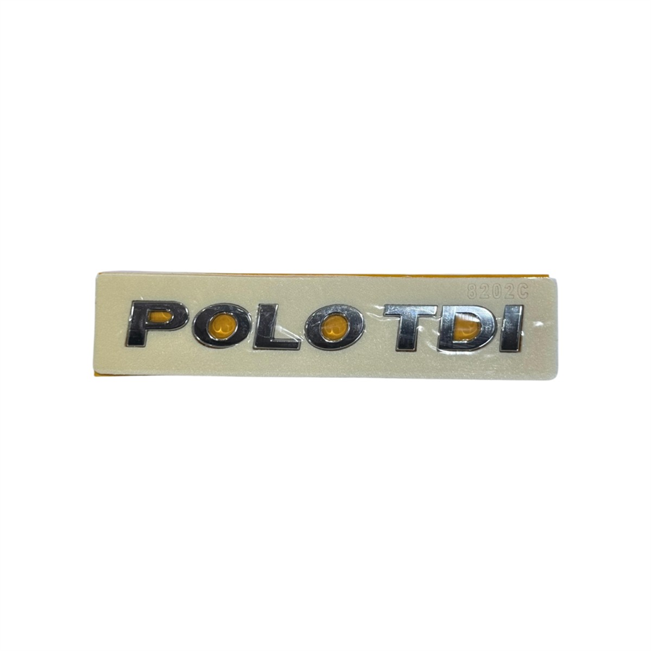 Vw Polo TDI Yazı Krom 2009-2017 Yapıştırma