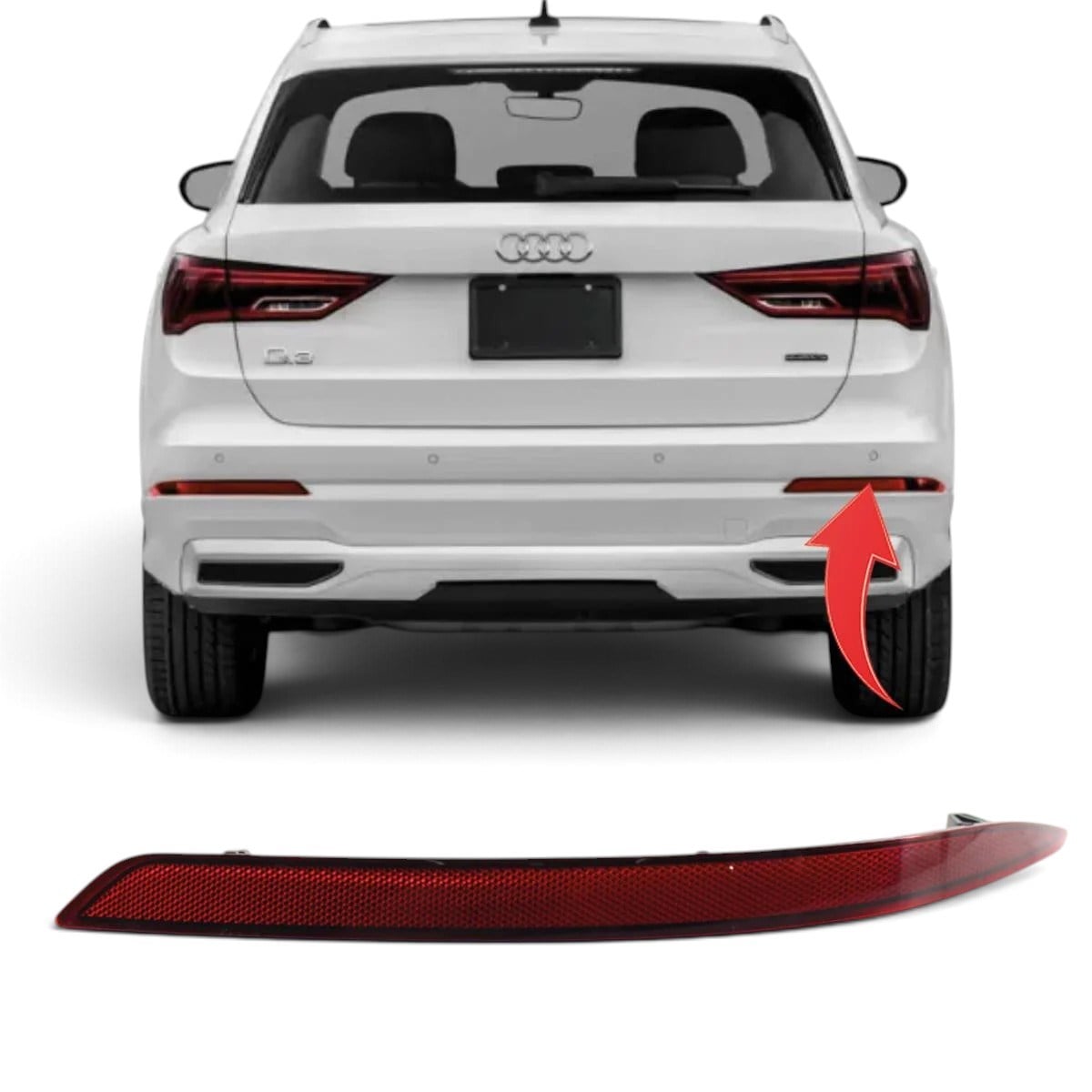 Audi Q3 Reflektör Sağ 2020-2024 83A945106A