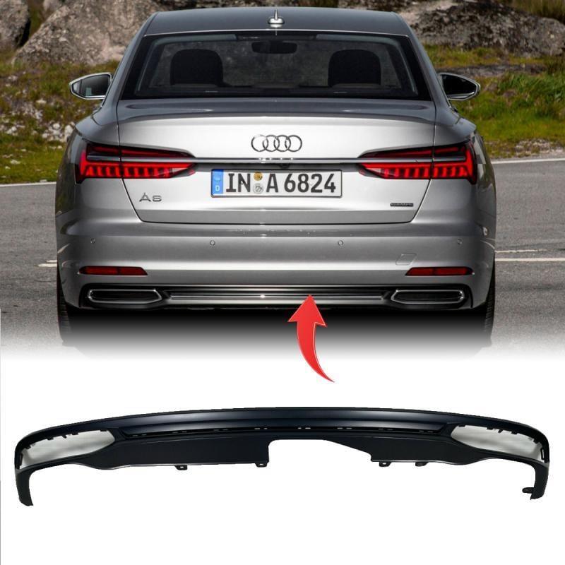 Audi A6 Arka Spoyler Çift Çıkış Egsoz 2019-2022 4K0807521Q RU6