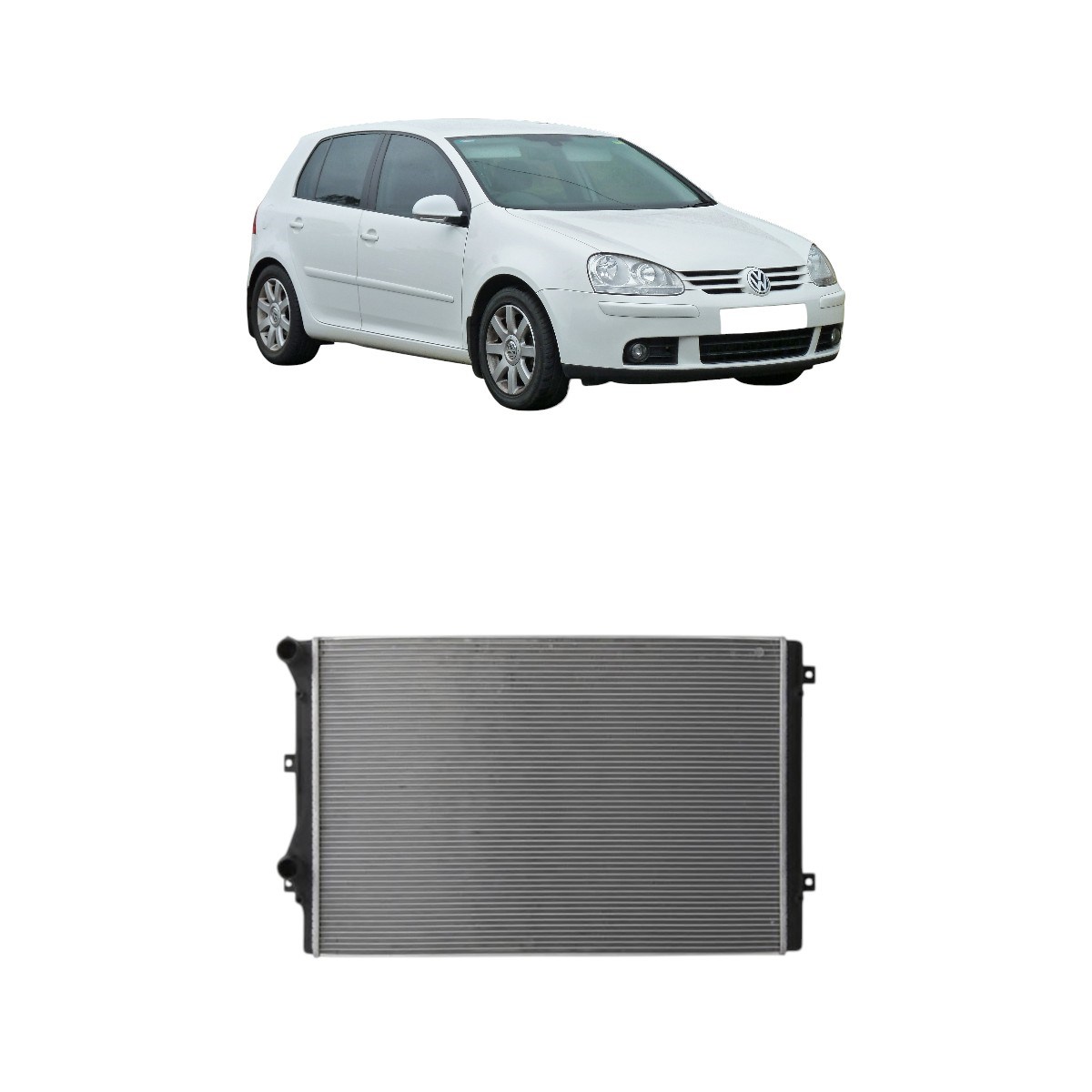 BSG-Vw Passat CC Su Radyatörü 1.8TSI CDAA 2009-2012 1K0121253L