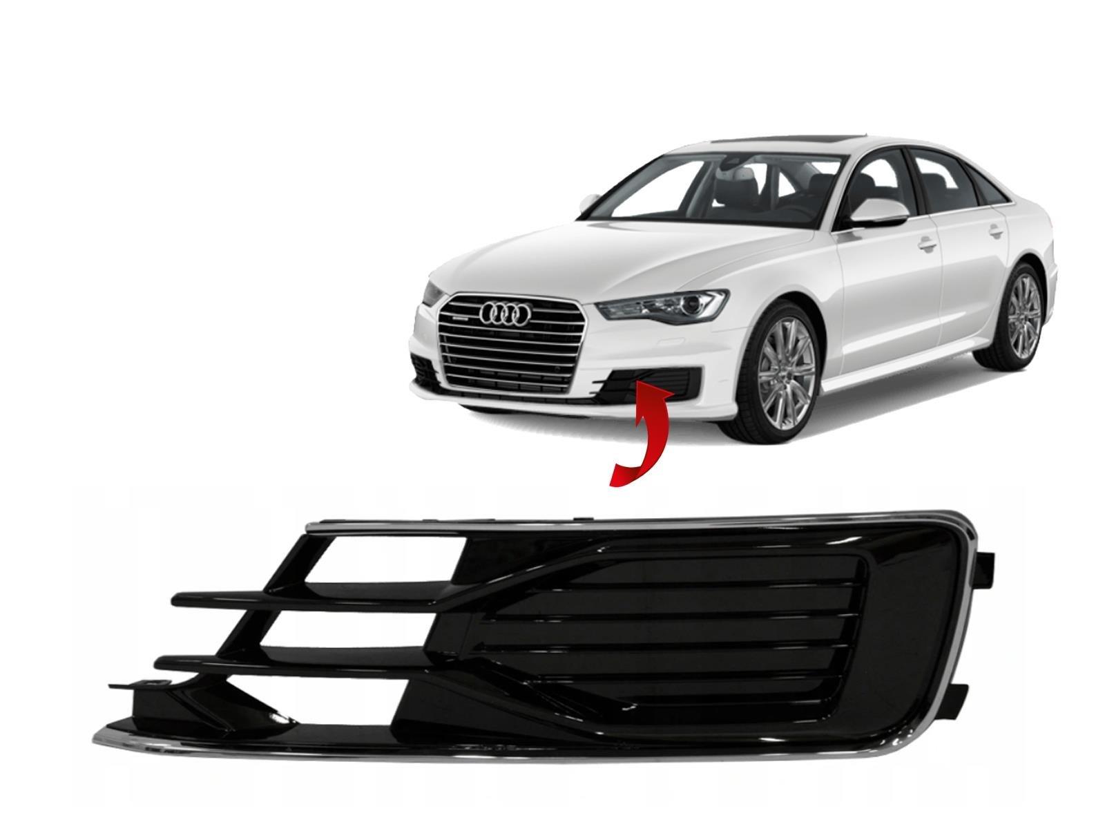 Audi A6 Sol Sis Kapağı Sissiz Parlak Siyah 2015-2019 4G0807647 T94